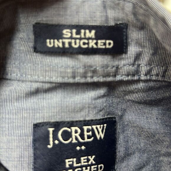 J. Crew Factory L0461 Classic flex casual shirt size L NWT - Picture 8 of 10